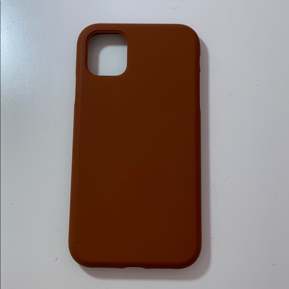 iPhone 11 case caramel